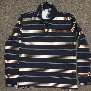 Brooks Brothers L/S striped slim fit polo (Medium)